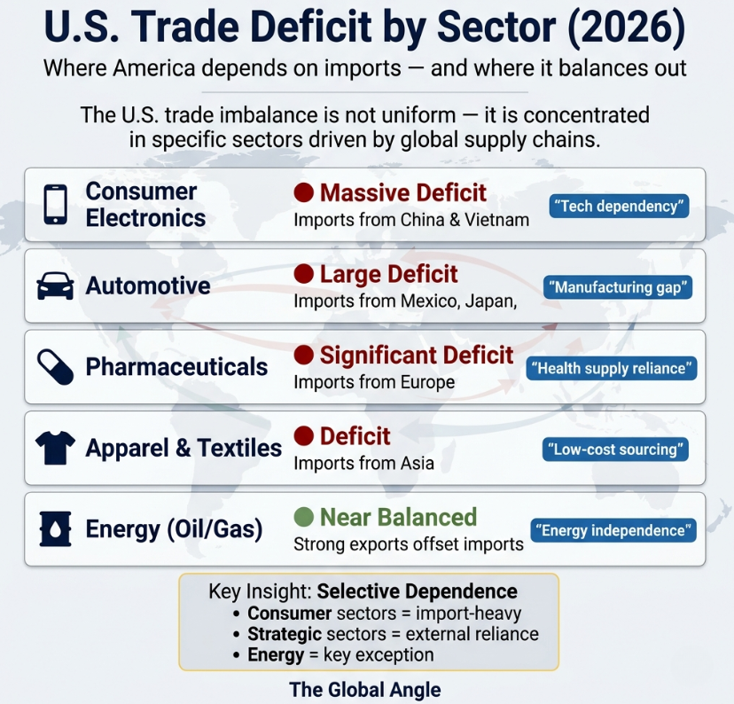 U.S Trade Deficit by Sector