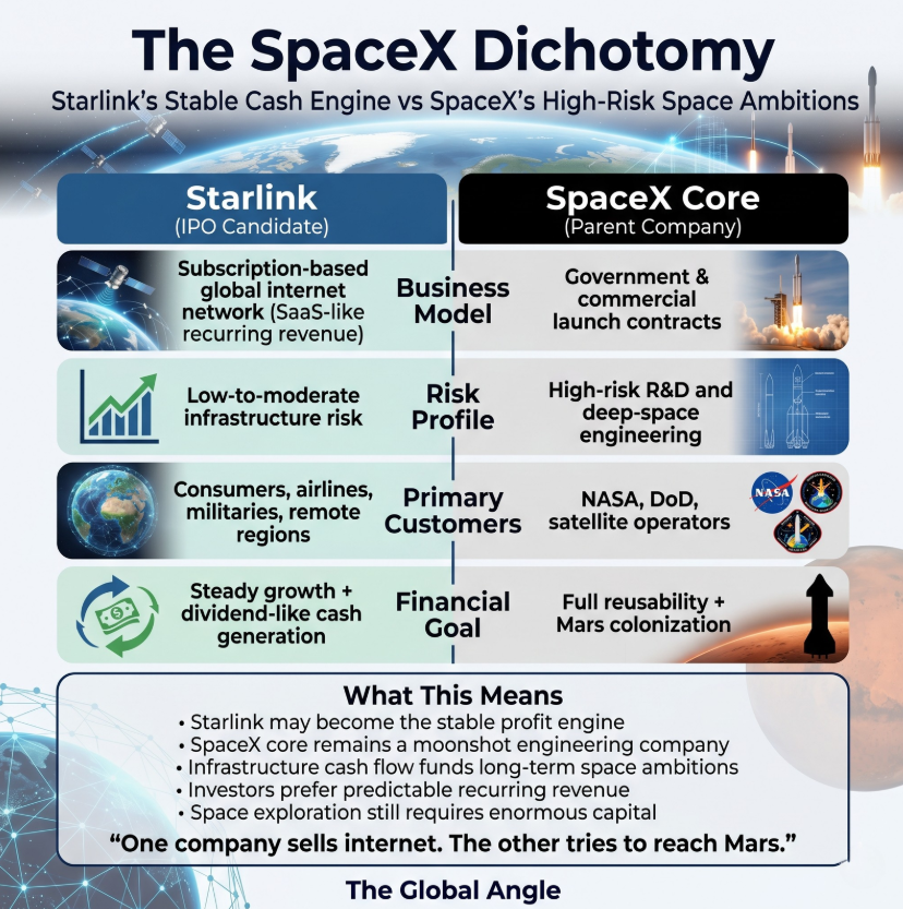SpaceX vs StarLink