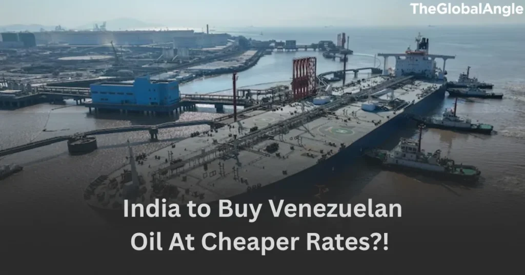 Venezuelan Oil to India Trade Route