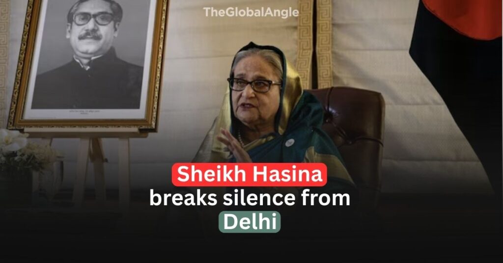 Sheikh Hasina Delhi Statement 2026