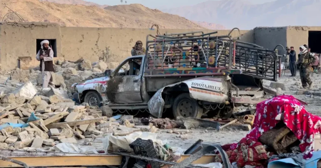 Pakistan attack on Afghanistan