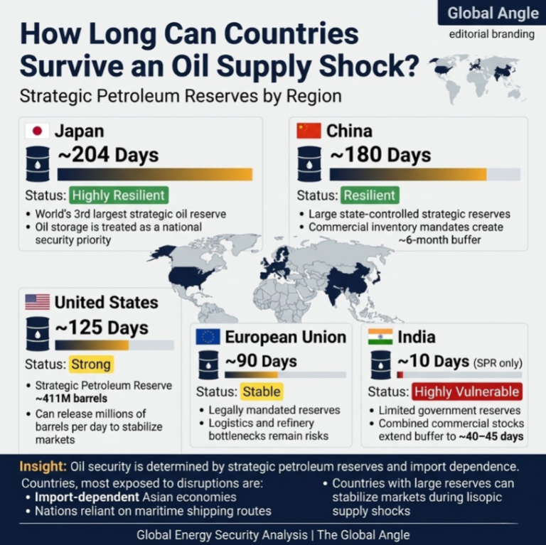 Global Oil Price Hike 2026: Petrol Prices & Strategic Reserves by Country
