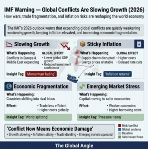 IMF economic forecast: IMF Warns Growth Slows in 2026 as War, Inflation ...
